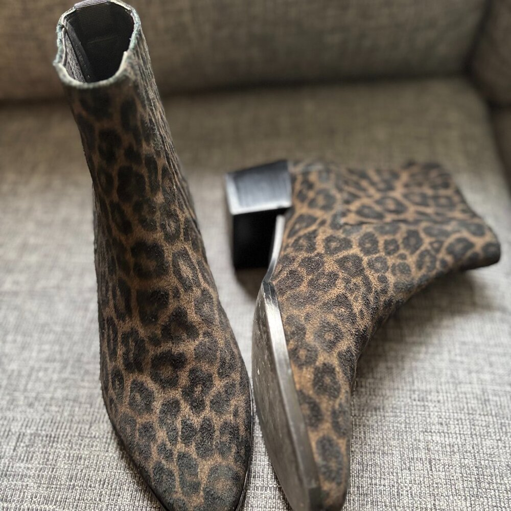 Rag & Bone "Rover" Boots Animal Print Size 38 - image 2